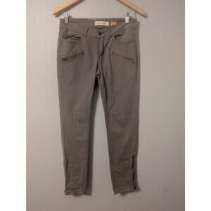 Anthropologie Pilcro and the Letterpress Olive Green Skinny‎ Jeans Womens 28